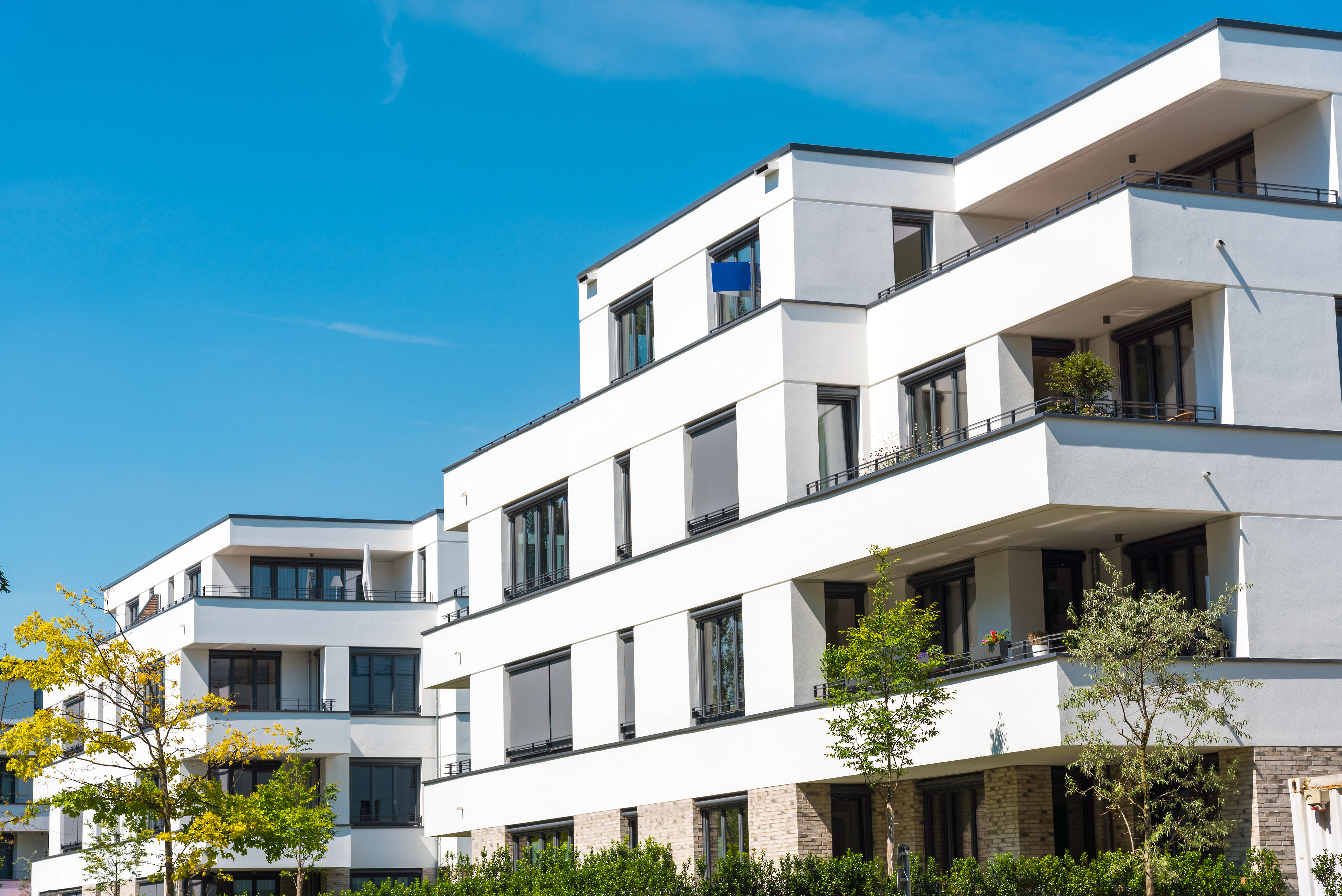 Modernes Architekturdetail